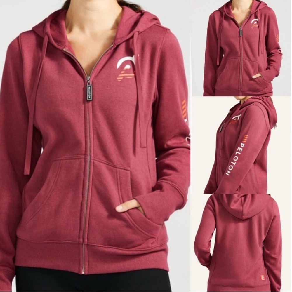 NWT Peloton Ultimate Fleece Zip Hoodie Size Small